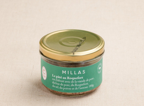 Maison Millas - Terrine De Pâté Au Roquefort Le Vieux Berger - 180g