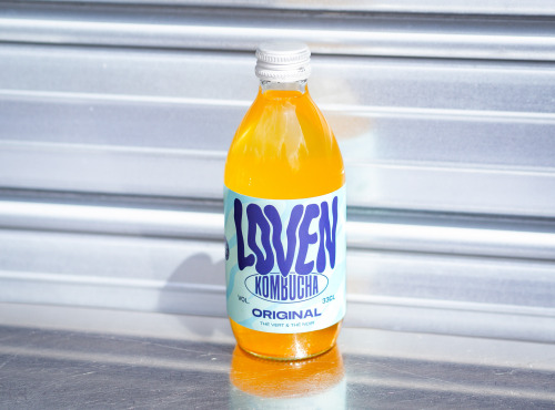 Brasserie L'Indispensable LOVEN Kombucha - Kombucha Original (thé vert & thé noir) - 6x33cl