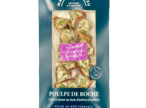 Maison Matthieu - Poulpe Fumé Aux Herbes de la Garrigue tranché - 100g