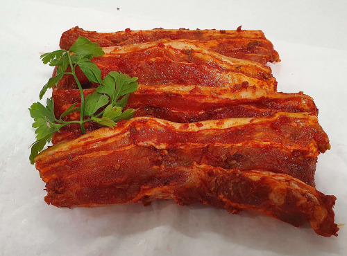 Ferme de la Paumerais - RIBS DE PORC MARINE TEXMEX - 1 Kg