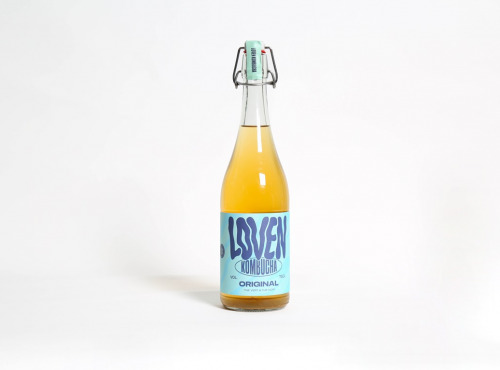 LOVEN Crew - Brasserie L'Indispensable - Kombucha Original (thé vert & thé noir) - 3x75cl