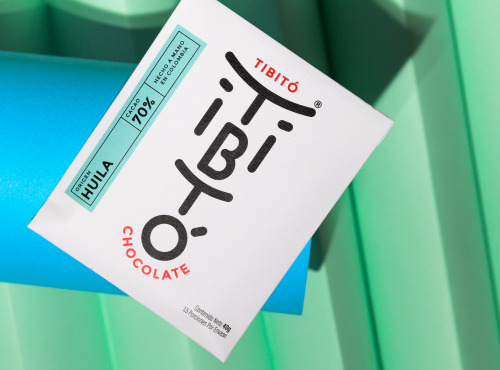 La Cooperativa - Tablette Chocolat TIBITÓ 70% Cacao Origine Huila, Colombie 40g