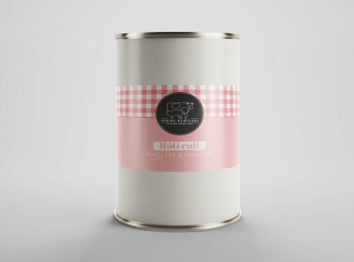 Ferme Rybinski - Conserve rôti cuit 720g