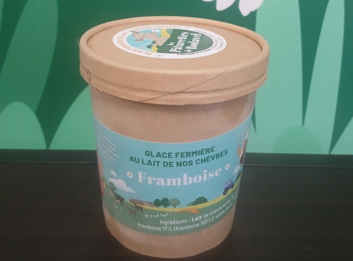 Les Pâturettes de Bodavel - Glace Framboise 4x480ml