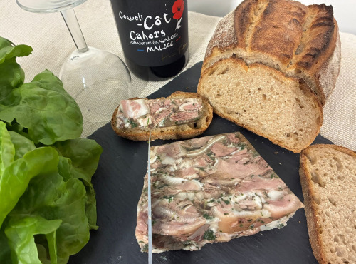 L’Echo Paysan - Pâté de tête frais du Cantal x1