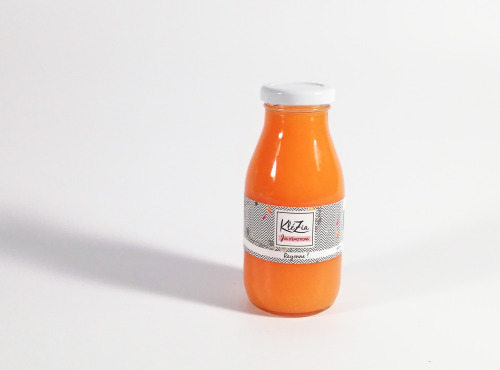 KléZia Pâtisserie - Jus Cru Rayonne - Fruits et légumes orangés - 25cl -BIO-