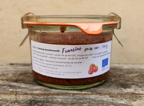 ChâteauFer - Ketchup de tomate Lactofermenté - Par Francine