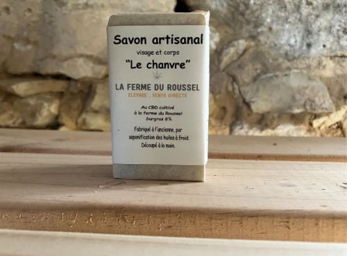 Ferme du Roussel - Savon artisanal au chanvre 100g