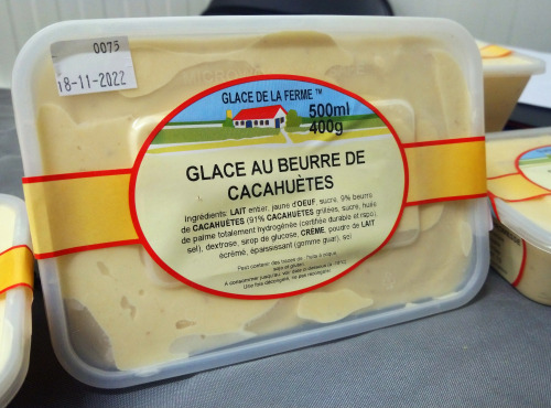 Les Glaces de la Promesse - Glace au beurre de cacahuètes