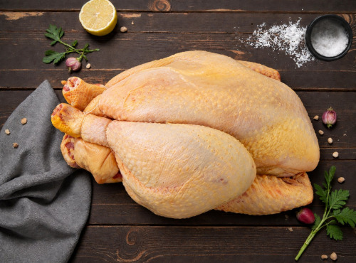 Ferme des Gravelines - [Précommande] (PRECOMMANDE) Chapon BIO - 4kg-4,3kg