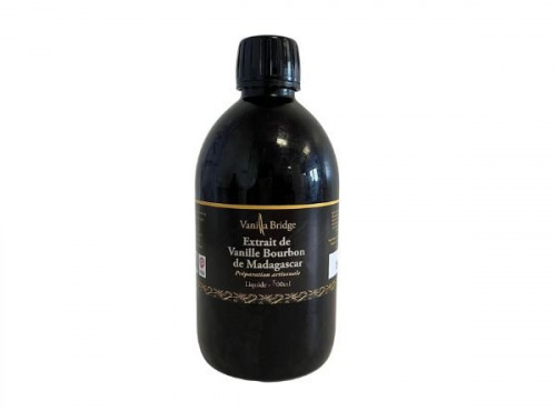 Vanilla Bridge - Extrait de Vanille Liquide - 500mL - 100% naturel - Avec Grains