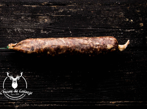 LA FERME DE COLLONGE - Saucisson à cuire de sanglier - 500gr