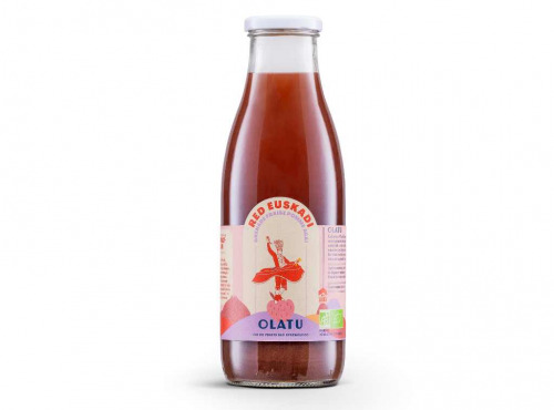 Olatu - Red Euskadi ( pomme - fraise - grenade - acaï ) BIO 75 cl