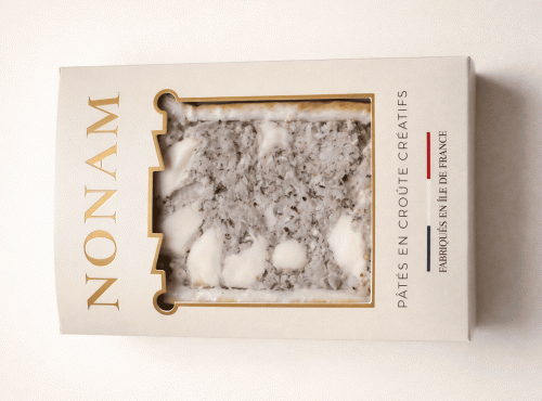 NONAM® par Manon Montessuit - 2 tranches de Pâté-(en)-Croûte Pep's - SANS PORC