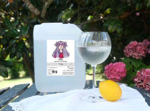 Alcools Vivant - Gin Iris Bio bidon 5L