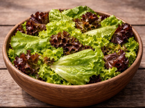 Nature et Saveurs - Ferme Aquaponique et Permacole Astérienne - Salade aquaponique de laitues coupées