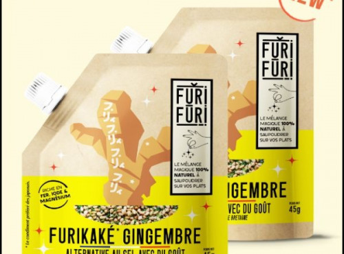 FuriFuri - Condiment sésame & algues-Furikake Gingembre Pack Duo