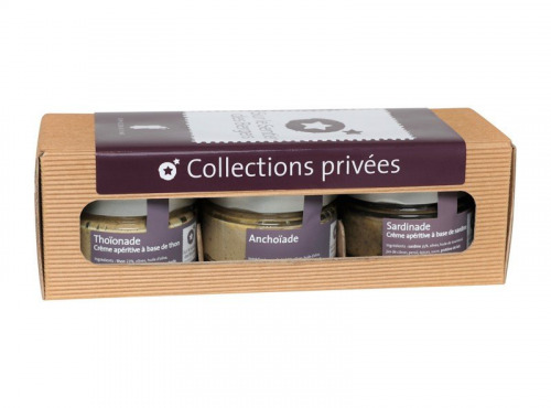 Le sentier des Bergers - Le coffret 3 pots "Mer"
