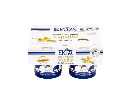Bastidarra - Ekia - Yaourt Vanille 4*125 gr