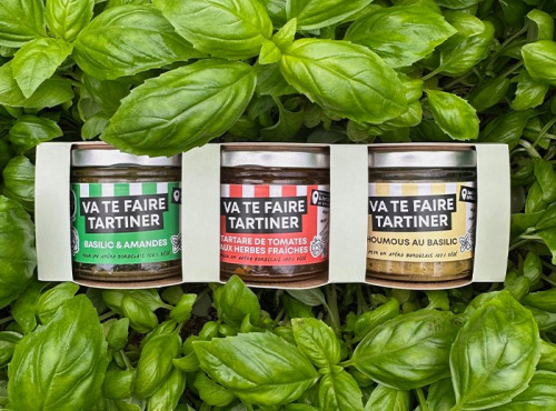 Les Nouvelles Fermes - Coffret 3 tartinables végétaux