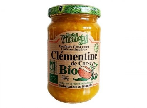 Jean-Paul Vincensini et Fils - 27 x Confiture de Clémentine Bio 360g