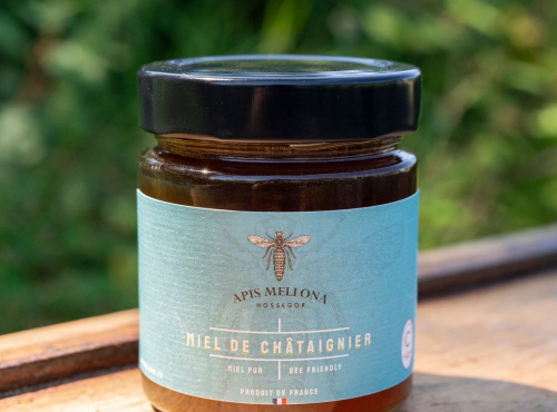 Apis Mellona - Miel de chataigner 350g