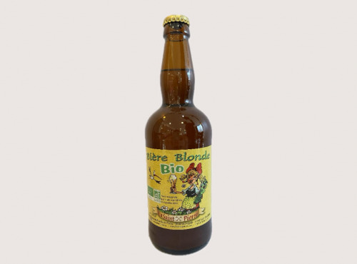 Maison Schmid - Bière blonde Bio - La Saint-Pierre