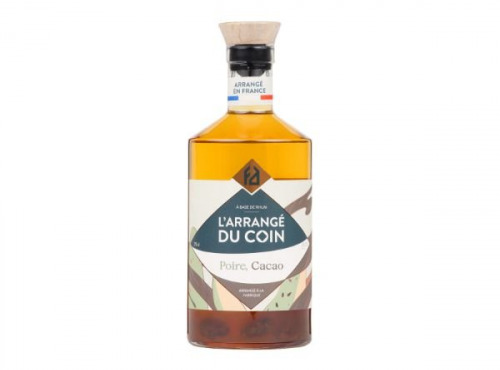 La Fabrique à Alcools - Rhum L'Arrangé du Coin Poire Cacao  - 70cl