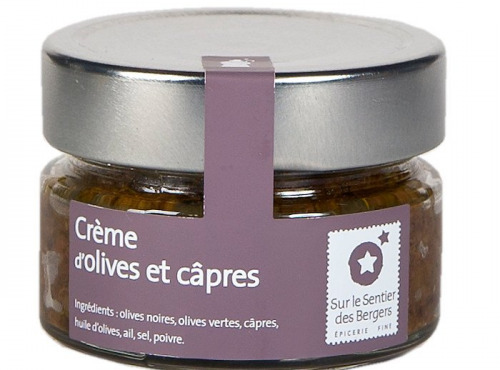 Le sentier des Bergers - Crème d'olives et câpres