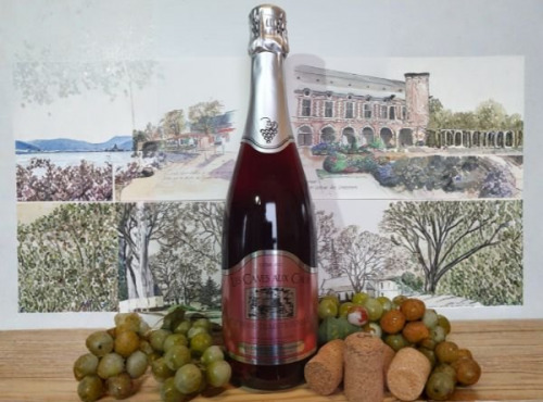 Cave Creuzet - Les Caves aux Caux - Méthode traditionnelle Rosé - Demi-sec