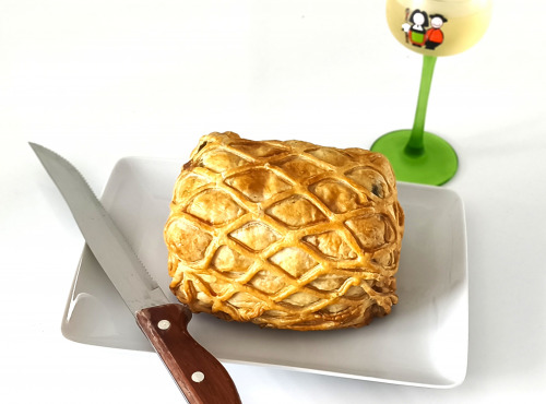 Traiteur Gourmet d'Alsace - Feuilleté de Truite Alsacienne façon koulibiac 1kg