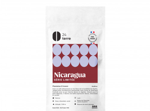 24Terre - Café Nicaragua El Avenir ı Edition limitée Microlot 200g