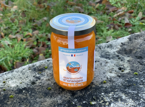 Berry 3 Sens - Marmelade d'oranges bio au safran