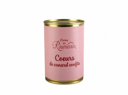 La Ferme des Roumevies - 12 coeurs de canard confits 390g