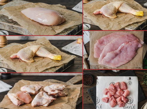 Maison BAYLE - Champions du Monde de boucherie 2016 - Caissette de volaille - 3kg