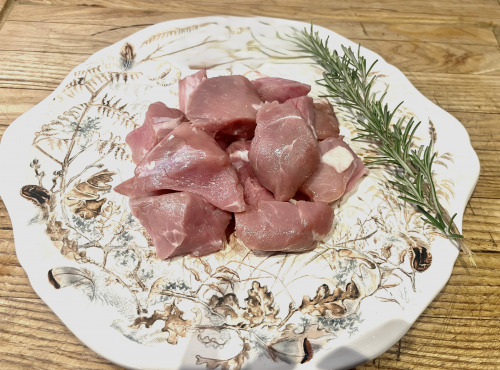 La Ferme Durbois - Viande à brochette de porc 600g