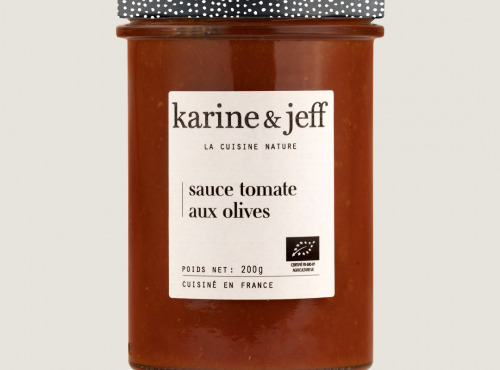 Karine & Jeff - Sauce tomate aux olives 6x200g