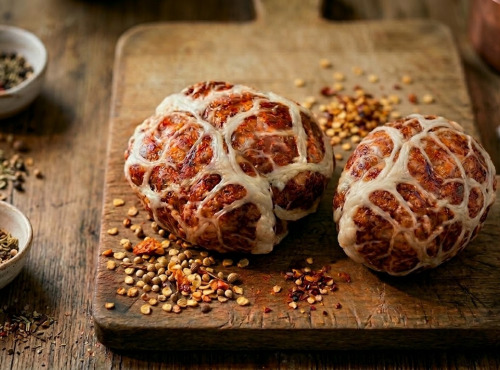 Le Cochon Sans Cochonnerie - Crépinettes au piment de Bresse sans nitrite 300g