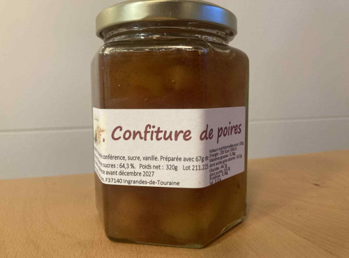 Des Poules et des Vignes à Bourgueil - Confiture de poires
