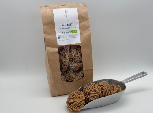 La Ferme d'Autrac - Spaghetti à la farine de blé dur BIO 250g