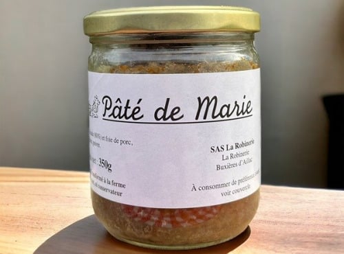 La Robinerie, Maison Kohler - Pâté de Marie 350g