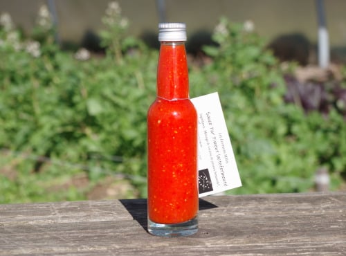 Le champ des Mêlés - Sauce Pur Piment bio lacto-fermentée 100ml