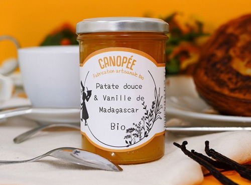 Biscuiterie des Vénètes - Confiture Patate douce Vanille de Madagascar Extra