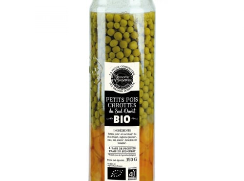 L'Armoire à Conserves - PETITS POIS CAROTTES DU SUD OUEST BIO 350G