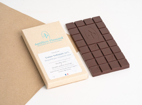 Aurélien Plassard Chocolatier - Tablette Taino Soliman 70% – RÉPUBLIQUE DOMINICAINE