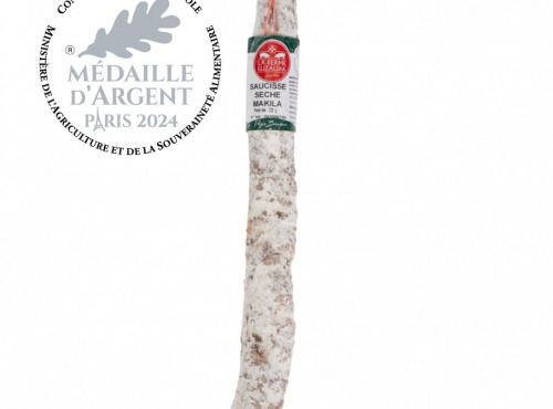 La Ferme Elizaldia - Saucisse sèche Makila 200g