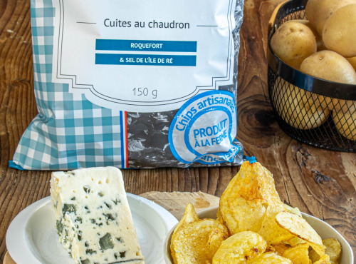 Chips BELSIA - Chips artisanales au Roquefort