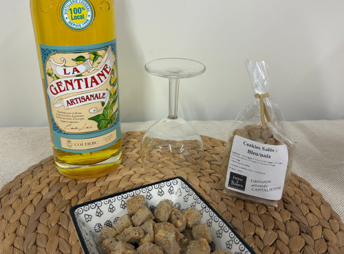 L’Echo Paysan - Cookies salés Bleu/noix x1