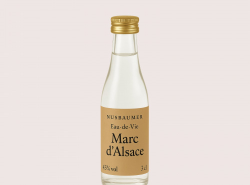Maison Schmid - Mignonnette d'Eau de Vie Marc d'Alsace - Nusbaumer