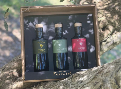 Mas des Thorades - Coffret Signature – Les 3 huiles d'olive du Mas